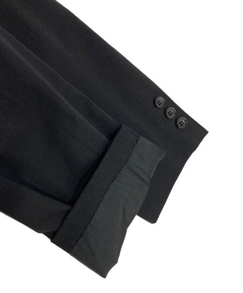 COMME des GARCONS HOMME DEUX（コムデギャルソン オム ドゥ）COMME des GARCONS HOMME DEUX (コムデギャルソン オム ドゥ) 90s ピークドラペル ウールセットアップ ブラック サイズ:Sの古着・服飾アイテム