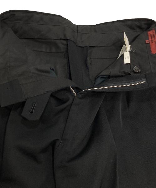COMME des GARCONS HOMME DEUX（コムデギャルソン オム ドゥ）COMME des GARCONS HOMME DEUX (コムデギャルソン オム ドゥ) 90s ピークドラペル ウールセットアップ ブラック サイズ:Sの古着・服飾アイテム
