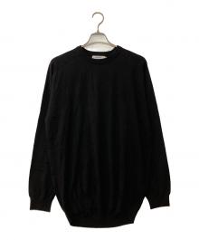 nonnative（ノンネイティブ）の古着「DWELLER SWEATER T/C/S YARN」｜ブラック