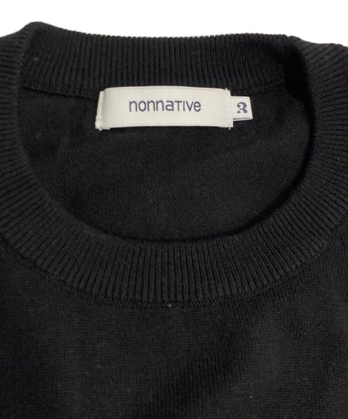 nonnative（ノンネイティブ）nonnative (ノンネイティブ) DWELLER SWEATER T/C/S YARN ブラック サイズ:3の古着・服飾アイテム