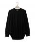 nonnative（ノンネイティブ）の古着「DWELLER SWEATER T/C/S YARN」｜ブラック