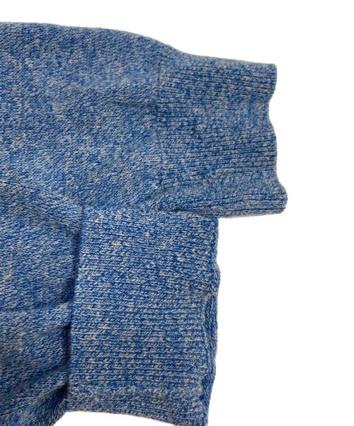 nonnative（ノンネイティブ）nonnative (ノンネイティブ) OFFICER POLO SWEATER T/C/H YARN ブルー サイズ:2の古着・服飾アイテム