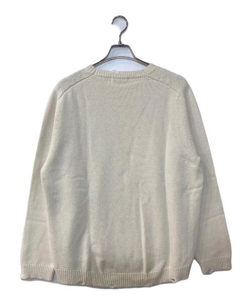 nonnative（ノンネイティブ）nonnative (ノンネイティブ) TROOPER SWEATER COTTON YARN OVERDYED VW ホワイト サイズ:4の古着・服飾アイテム