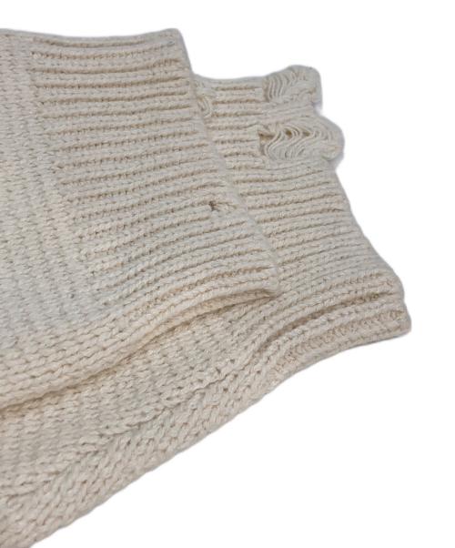 nonnative（ノンネイティブ）nonnative (ノンネイティブ) TROOPER SWEATER COTTON YARN OVERDYED VW ホワイト サイズ:4の古着・服飾アイテム