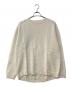 nonnative（ノンネイティブ）の古着「TROOPER SWEATER COTTON YARN OVERDYED VW」｜ホワイト