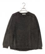 nonnativeノンネイティブ）の古着「TROOPER SWEATER COTTON YARN OVERDYED VW」｜グレー