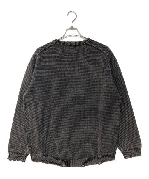 nonnative（ノンネイティブ）nonnative (ノンネイティブ) TROOPER SWEATER COTTON YARN OVERDYED VW グレー サイズ:4の古着・服飾アイテム