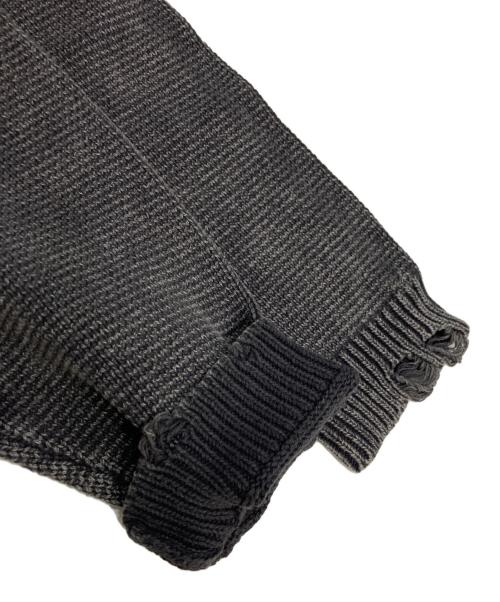 nonnative（ノンネイティブ）nonnative (ノンネイティブ) TROOPER SWEATER COTTON YARN OVERDYED VW グレー サイズ:4の古着・服飾アイテム