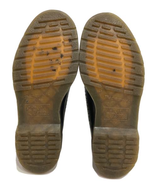 Dr.Martens（ドクターマーチン）Dr.Martens (ドクターマーチン) イエローステッチブローグシューズ ブラック サイズ:UK8の古着・服飾アイテム