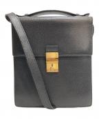 GUCCIグッチ）の古着「2WAY レザーショルダーバッグ」｜ブラック
