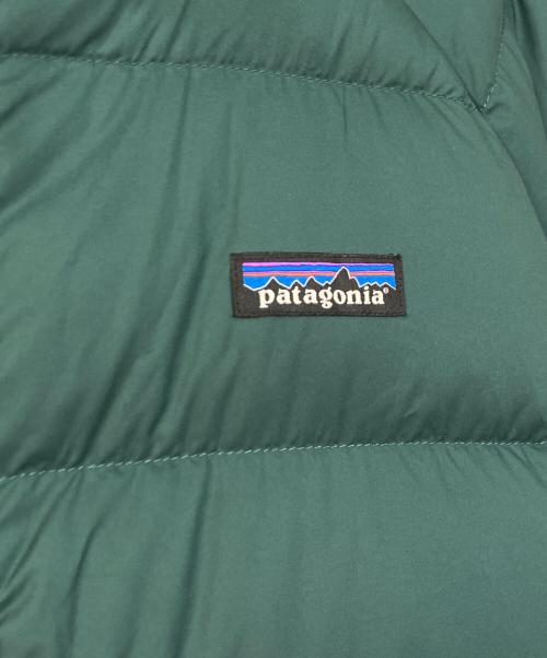 Patagonia（パタゴニア）Patagonia (パタゴニア) Reversible Silent Down Jacke/リバーシブルサイレントダウンジャケット グリーン サイズ:Lの古着・服飾アイテム