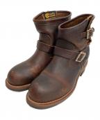 CHIPPEWAチペワ）の古着「7インチエンジニアブーツ」｜ブラウン