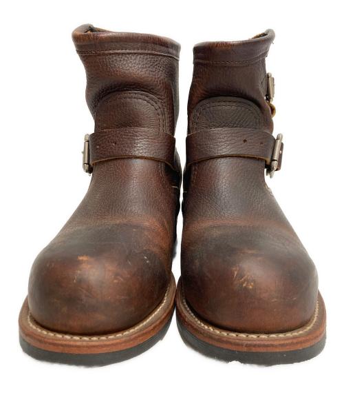 CHIPPEWA（チペワ）CHIPPEWA (チペワ) 7インチエンジニアブーツ ブラウン サイズ:US8.5Eの古着・服飾アイテム