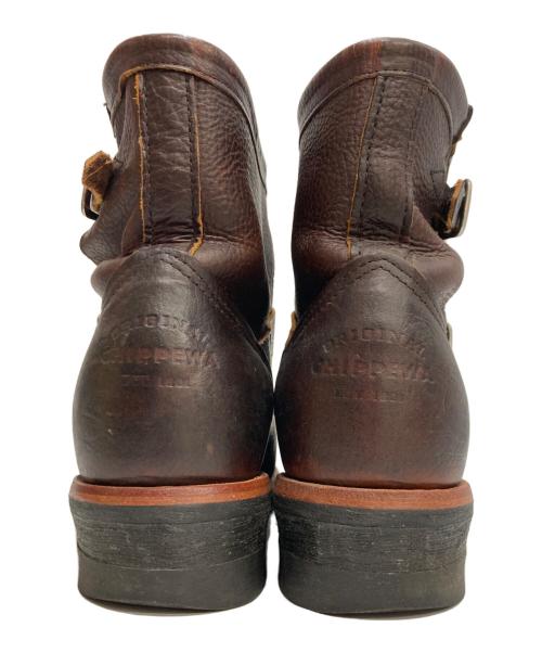 CHIPPEWA（チペワ）CHIPPEWA (チペワ) 7インチエンジニアブーツ ブラウン サイズ:US8.5Eの古着・服飾アイテム