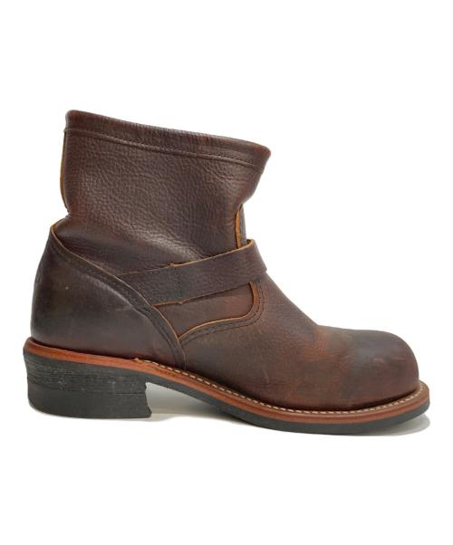 CHIPPEWA（チペワ）CHIPPEWA (チペワ) 7インチエンジニアブーツ ブラウン サイズ:US8.5Eの古着・服飾アイテム