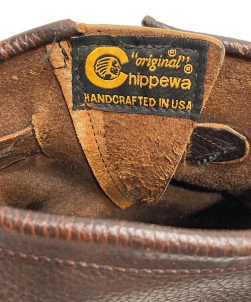 CHIPPEWA（チペワ）CHIPPEWA (チペワ) 7インチエンジニアブーツ ブラウン サイズ:US8.5Eの古着・服飾アイテム