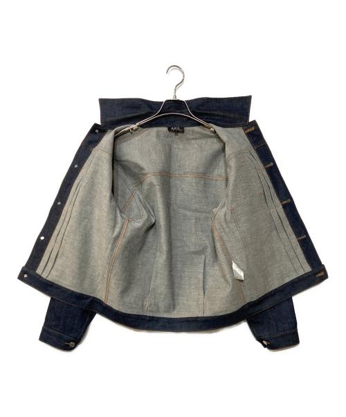 A.P.C.（アーペーセー）A.P.C. (アーペーセー) VESTEJEAN 1ST コットンデニムジャケット インディゴ サイズ:Sの古着・服飾アイテム