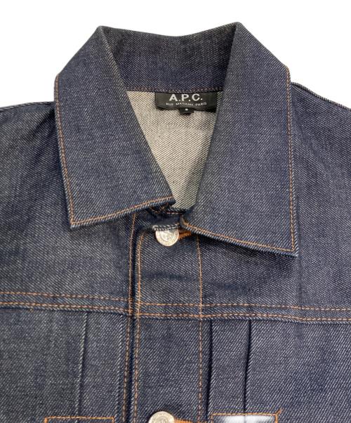 A.P.C.（アーペーセー）A.P.C. (アーペーセー) VESTEJEAN 1ST コットンデニムジャケット インディゴ サイズ:Sの古着・服飾アイテム