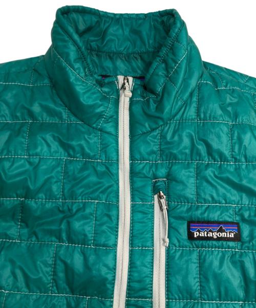 Patagonia（パタゴニア）Patagonia (パタゴニア) ナノパフ・プルオーバー グリーン サイズ:Sの古着・服飾アイテム
