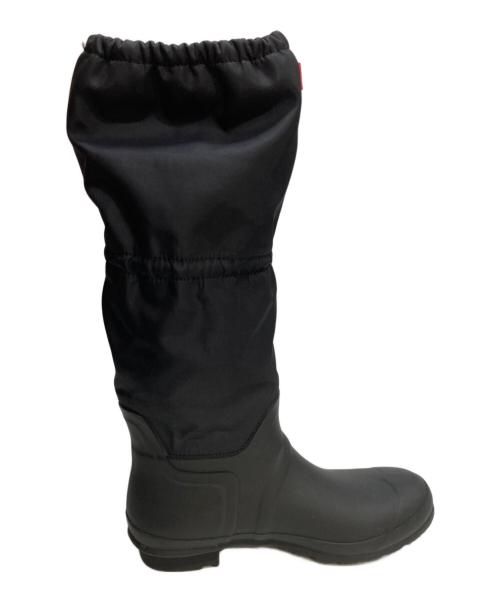 HUNTER（ハンター）HUNTER (ハンター) ORIGINAL TALL TRAVEL BOOT オリジナル トールトラベル ブーツ ブラック サイズ:UK7の古着・服飾アイテム