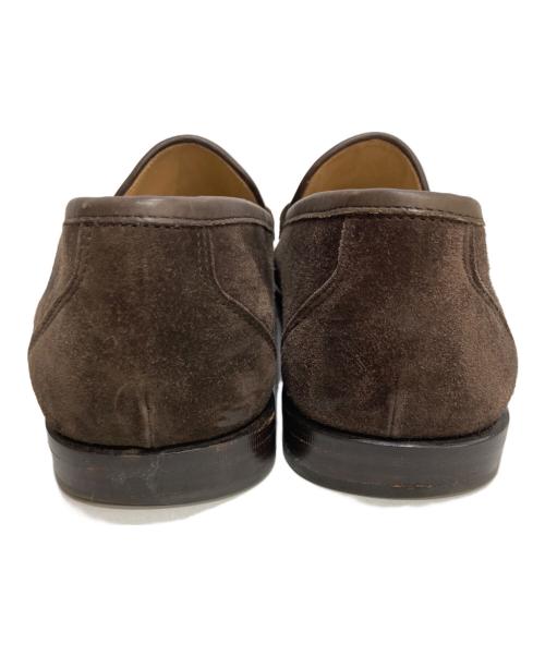 Salvatore Ferragamo（サルヴァトーレ フェラガモ）Salvatore Ferragamo (サルヴァトーレ フェラガモ) スエードローファー ブラウン サイズ:10EEEの古着・服飾アイテム