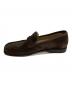 中古・古着 Salvatore Ferragamo (サルヴァトーレ フェラガモ) スエードローファー ブラウン サイズ:10EEE：8000円