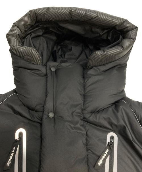 and wander（アンドワンダー）and wander (アンドワンダー) PRIMALOFT RIP JACKET 中綿ジャケット ブラック サイズ:L/XLの古着・服飾アイテム