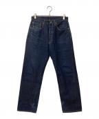 LEVI'S VINTAGE CLOTHINGリーバイス ビンテージ クロージング）の古着「501XX 1955モデル リジットデニムパンツ」｜インディゴ
