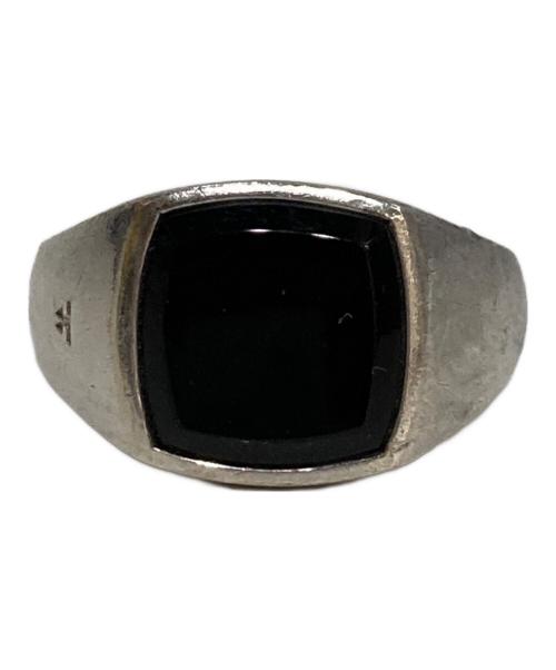 TOM WOOD（トムウッド）TOM WOOD (トムウッド) KAY RING POLISHED ONYX シルバー サイズ:52の古着・服飾アイテム