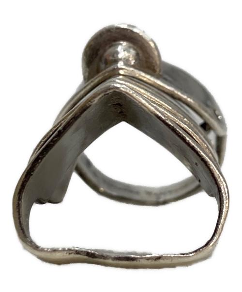 Vivienne Westwood（ヴィヴィアンウエストウッド）Vivienne Westwood (ヴィヴィアンウエストウッド) アーマーリング シルバー サイズ:L 6~10号の古着・服飾アイテム