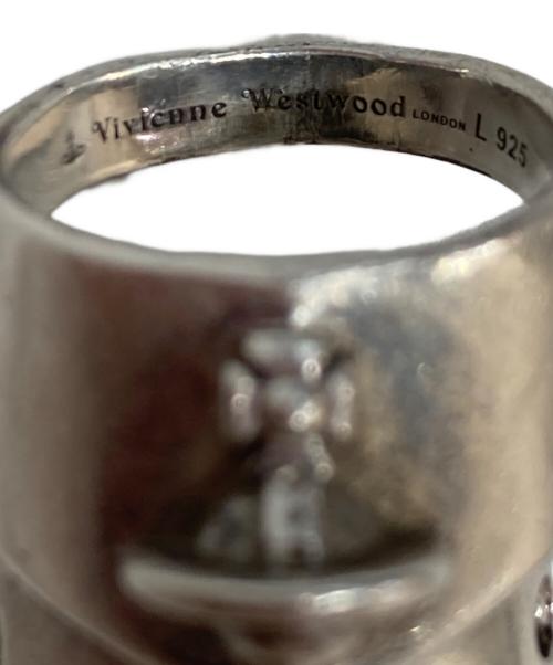Vivienne Westwood（ヴィヴィアンウエストウッド）Vivienne Westwood (ヴィヴィアンウエストウッド) アーマーリング シルバー サイズ:L 6~10号の古着・服飾アイテム