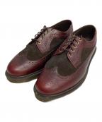 Dr.Martensドクターマーチン）の古着「3989 ブローグ シューズ」｜ボルドー
