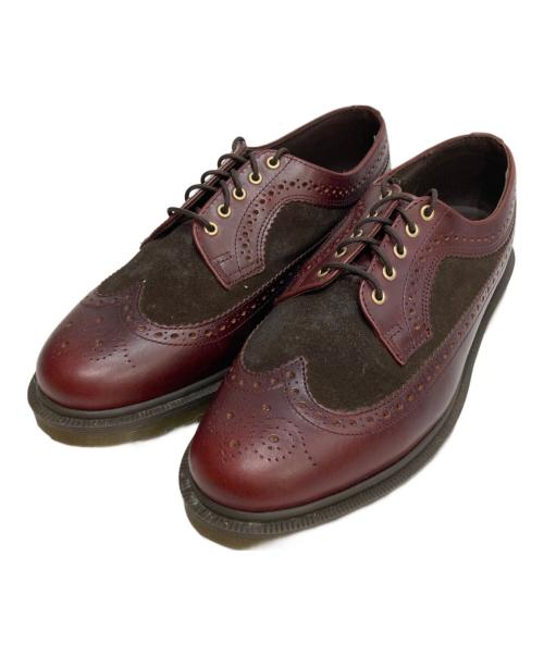 Dr.Martens（ドクターマーチン）Dr.Martens (ドクターマーチン) 3989 ブローグ シューズ ボルドー サイズ:UK9の古着・服飾アイテム