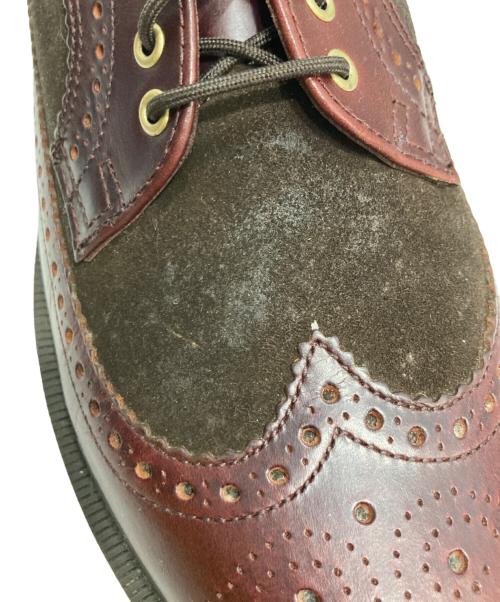 Dr.Martens（ドクターマーチン）Dr.Martens (ドクターマーチン) 3989 ブローグ シューズ ボルドー サイズ:UK9の古着・服飾アイテム