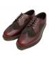 Dr.Martens（ドクターマーチン）の古着「3989 ブローグ シューズ」｜ボルドー