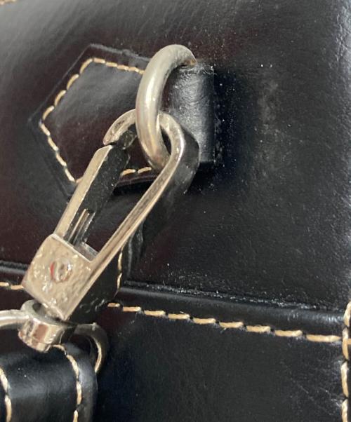 MONTBLANC（モンブラン）MONTBLANC (モンブラン) クラッチバッグ ブラックの古着・服飾アイテム