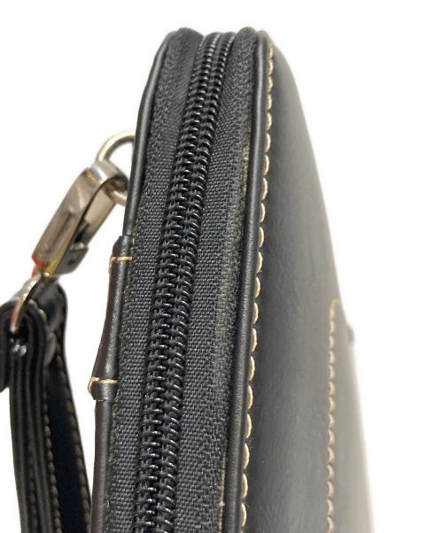 MONTBLANC（モンブラン）MONTBLANC (モンブラン) クラッチバッグ ブラックの古着・服飾アイテム