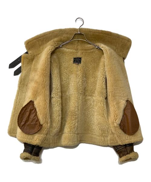 AVIREX（アヴィレックス）AVIREX (アヴィレックス) TYPE B-3 ムートンフライトジャケット ブラウン サイズ:38の古着・服飾アイテム