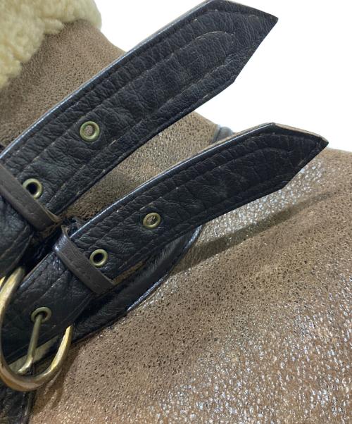 AVIREX（アヴィレックス）AVIREX (アヴィレックス) TYPE B-3 ムートンフライトジャケット ブラウン サイズ:38の古着・服飾アイテム
