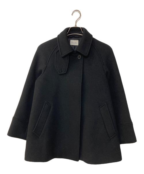 STEVEN ALAN（スティーブンアラン）STEVEN ALAN (スティーブンアラン) WOOL BEAVER TENT SHORT COAT ウール ビーバー テント ショートコート ブラック サイズ:Sの古着・服飾アイテム