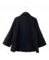 STEVEN ALAN (スティーブンアラン) WOOL BEAVER TENT SHORT COAT ウール ビーバー テント ショートコート ブラック サイズ:S：15000円
