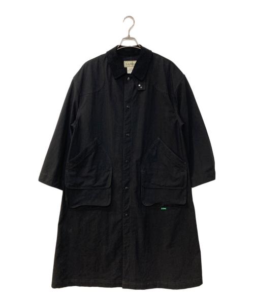 L.L.Bean（エルエルビーン）L.L.Bean (エルエルビーン) Bean’s Long Field Coat ビーンズフィールドコートナイロンキャンバス ブラック サイズ:Mの古着・服飾アイテム
