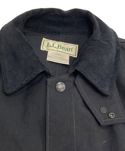 L.L.Bean（エルエルビーン）L.L.Bean (エルエルビーン) Bean’s Long Field Coat ビーンズフィールドコートナイロンキャンバス ブラック サイズ:Mの古着・服飾アイテム