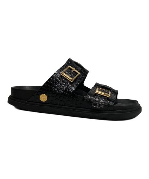 BIRKENSTOCK（ビルケンシュトック）BIRKENSTOCK (ビルケンシュトック) UNITED ARROWS (ユナイテッドアローズ) 別注 ST BARTHS ブラック サイズ:37の古着・服飾アイテム