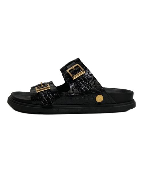 BIRKENSTOCK（ビルケンシュトック）BIRKENSTOCK (ビルケンシュトック) UNITED ARROWS (ユナイテッドアローズ) 別注 ST BARTHS ブラック サイズ:37の古着・服飾アイテム