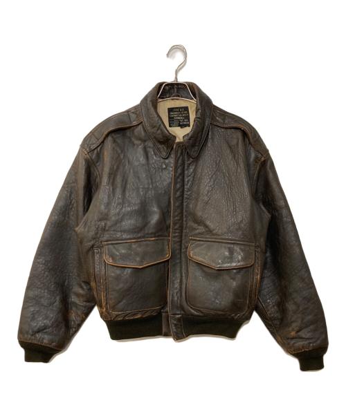 AVIREX（アヴィレックス）AVIREX (アヴィレックス) TYPE A-2 フライトジャケット ブラウン サイズ:Sの古着・服飾アイテム