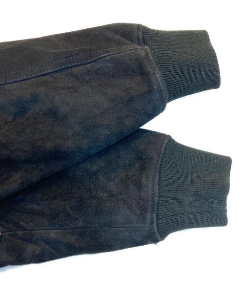 MEN'S BIGI INSPIRE（メンズビギ インスパイア）MEN'S BIGI INSPIRE (メンズビギ インスパイア) スウェードジャケット ブラック サイズ:Lの古着・服飾アイテム