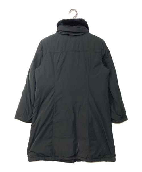 UNTITLED（アンタイトル）UNTITLED (アンタイトル) POLISH WHITE DUCKダウンコート ブラック サイズ:42の古着・服飾アイテム