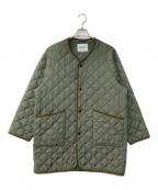 Barbour×BEAUTY&YOUTHバブアー×ビューティーアンドユース）の古着「別注キルティングコート」｜オリーブ