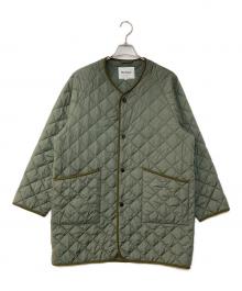 Barbour×BEAUTY&YOUTH（バブアー×ビューティーアンドユース）の古着「別注キルティングコート」｜オリーブ